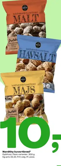 Coop 365 Nordthy Kuvertbrød 300g tilbud