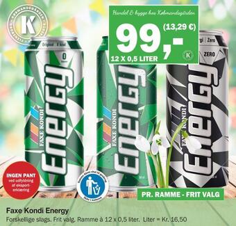 Købmandsgården Faxe kondi energy tilbud