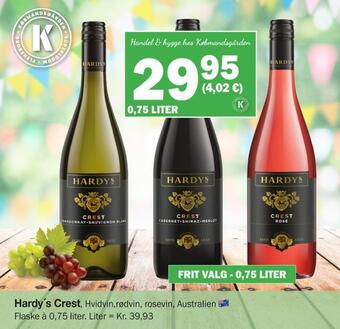 Købmandsgården Hardy's crest tilbud