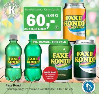 Købmandsgården Faxe kondi tilbud