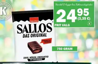 Købmandsgården Sallos tilbud