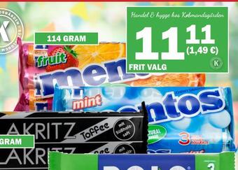 Købmandsgården Mentos tilbud