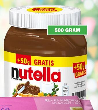 Købmandsgården Nutella tilbud