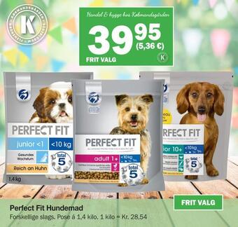 Købmandsgården Perfect fit hundemad tilbud
