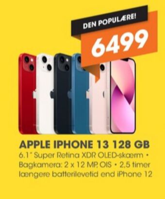 Expert Apple iphone 13 mobiltelefon tilbud