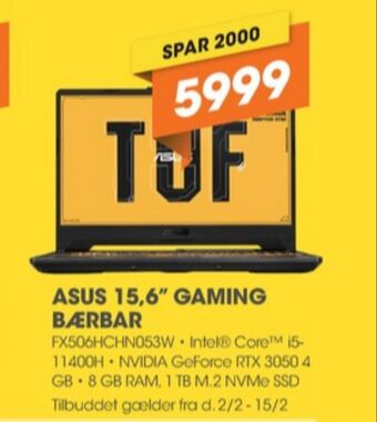 Asus bærbar pc