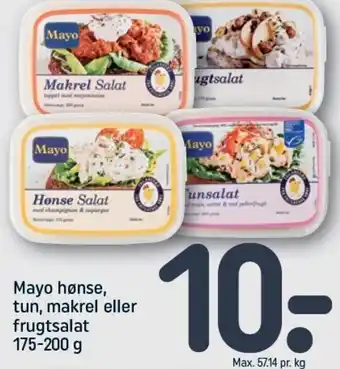 REMA 1000 Mayo Hønse Tun,Makrel 175-200g tilbud