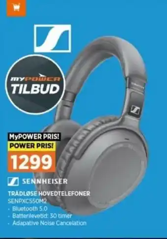 Tradløse Hovedtelefoner SENPXC550M2
