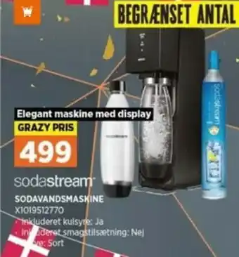 Power Sodavandsmaskine X1019512770 tilbud