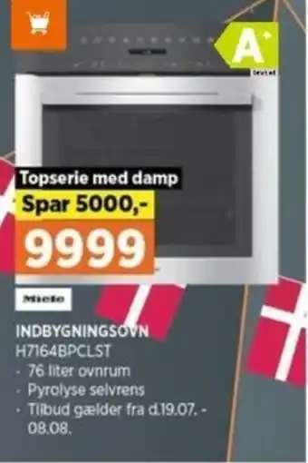 Power INDBYGNINGSOVN H7164BPCLST tilbud
