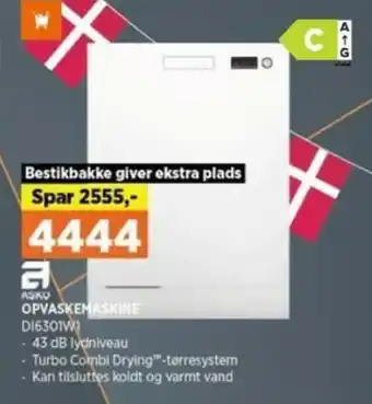 Opvaskemaskine D16301W1