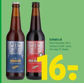 Coop 365 Schiøtz øl tilbud
