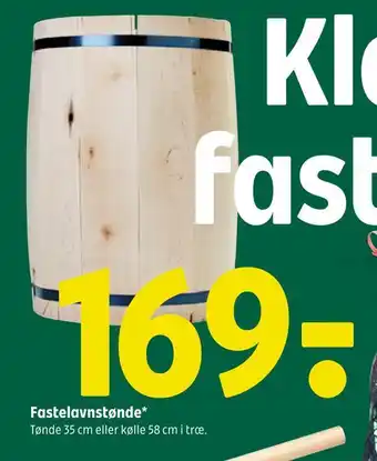 Fastelavnstønde