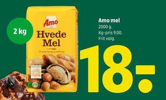 Coop 365 Amo mel tilbud