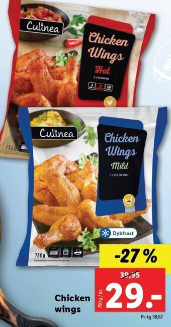 Lidl Chicken Wings tilbud