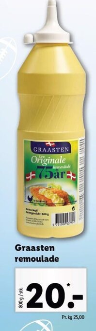 Lidl Graasten Remoulade tilbud