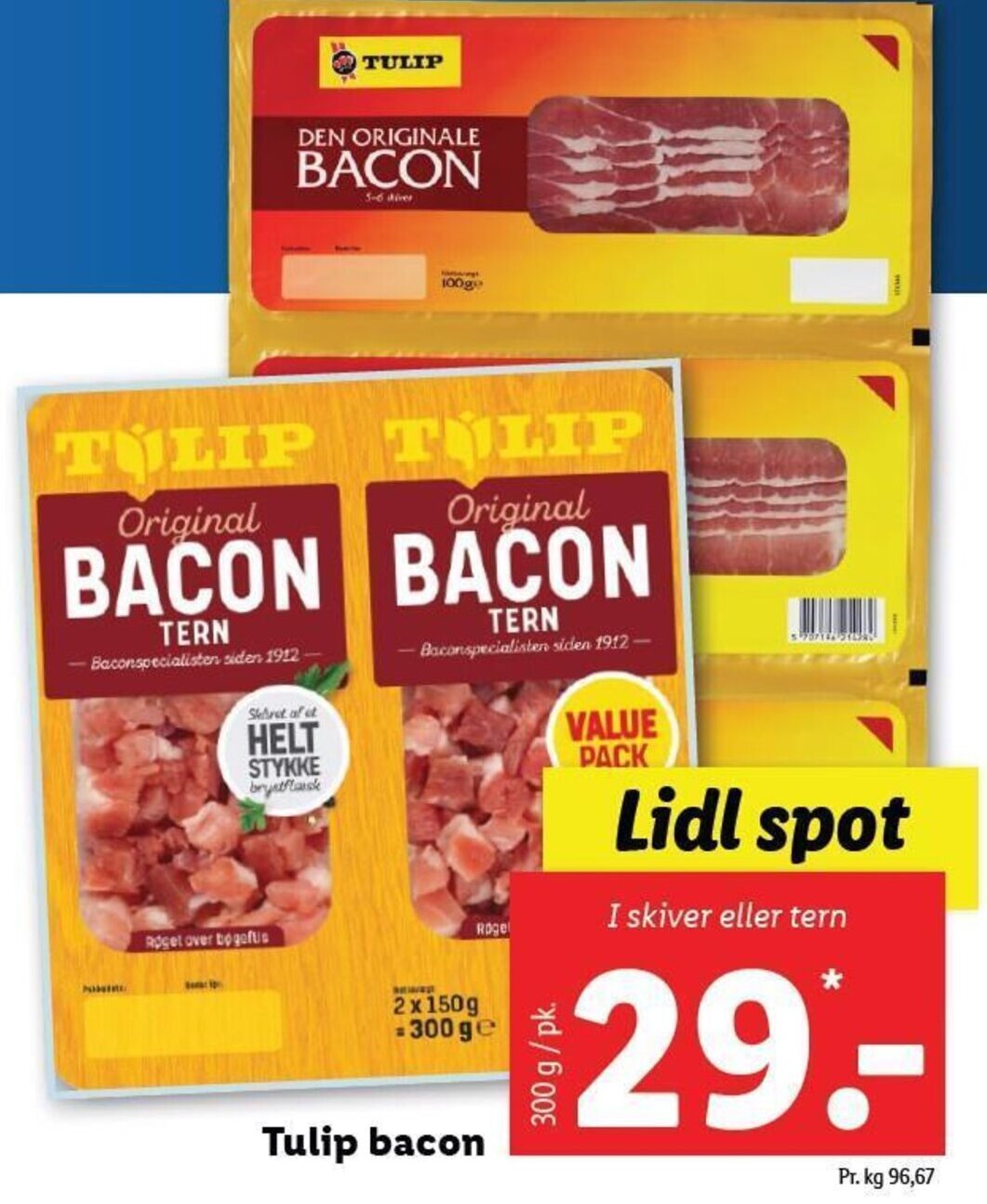 Tulip Bacon tilbud hos Lidl