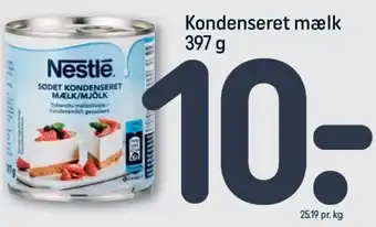 REMA 1000 Kondenseret Mælk 397g tilbud