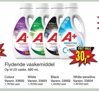 A+ vaskemiddel-flydende