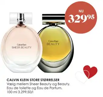 Matas Calvin klein eau de toilette tilbud
