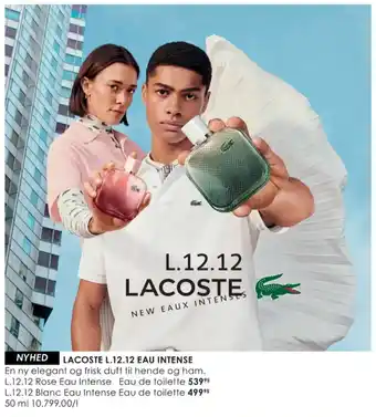 Matas Lacoste eau de toilette tilbud