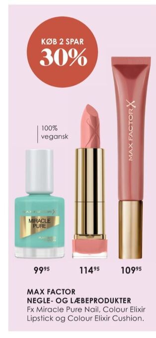 Matas Max factor tilbud