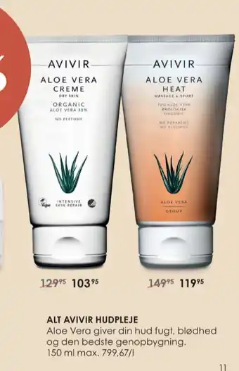 Matas Avivir creme tilbud