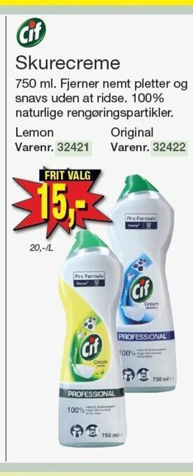 Harald Nyborg Skurecreme tilbud
