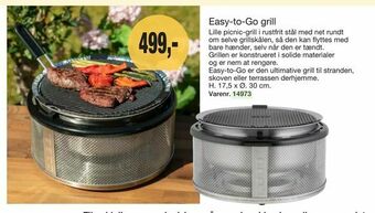 Harald Nyborg Easy-to-Go grill tilbud