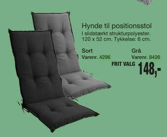 Harald Nyborg Hynde til positionsstol tilbud
