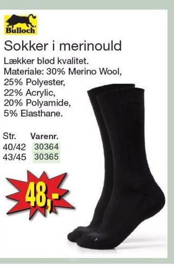 Harald Nyborg Sokker i Merinould tilbud