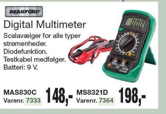 Harald Nyborg Digital Multimeter tilbud
