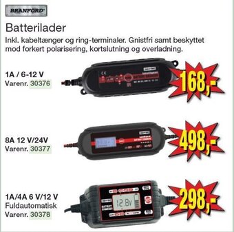Harald Nyborg Batterilader tilbud