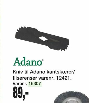 Harald Nyborg Kniv til Adano kantskærer/ fliserenser varenr. 12421 tilbud