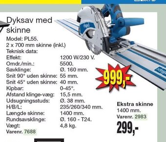 Harald Nyborg Dyksav Med Skinne tilbud