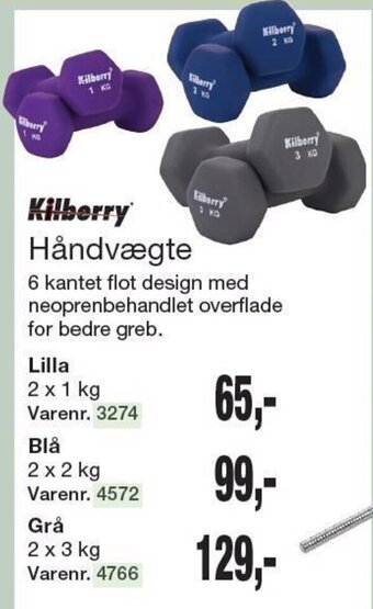 Harald Nyborg Håndvægte tilbud