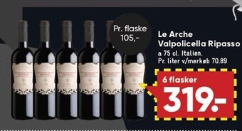 Bilka Le arche valpolicella ripasso tilbud