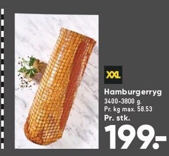 Bilka Hamburgerryg tilbud