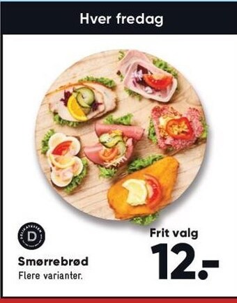 Bilka Smørrebrød tilbud