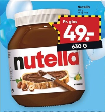 Bilka Nutella tilbud