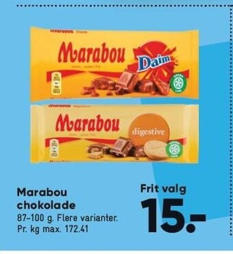 Marabou chokolade