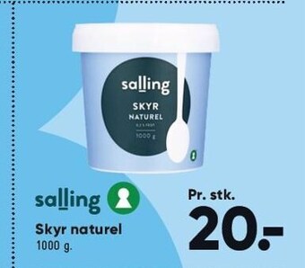Bilka Skyr naturel tilbud