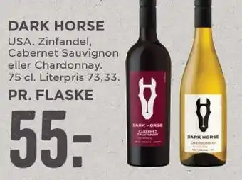 MENY Dark horse - flere varianter tilbud