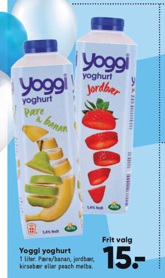 Bilka Yoggi yoghurt tilbud