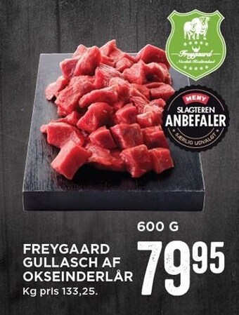 MENY Freygaard gullasch af okseinderlår tilbud