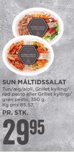 MENY Måltidssalat tilbud