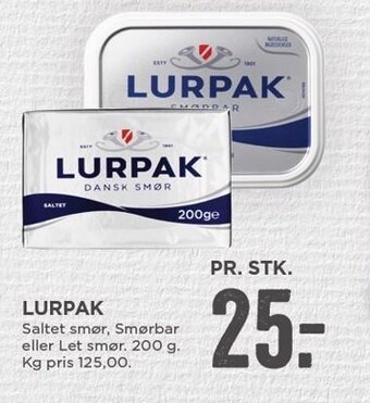 MENY Lurpak tilbud