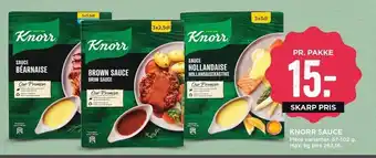 MENY Knorr sauce - flere varianter tilbud