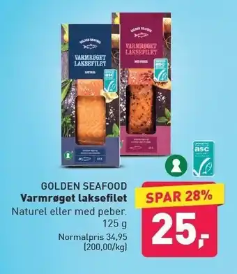 ALDI Varmrøget laksefilet tilbud