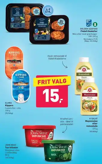 ALDI Frit valg tilbud